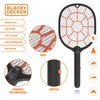 Black & Decker Battery Powered Bug Zapper Tennis Racket Fly and Insect Swatter BDXPC976